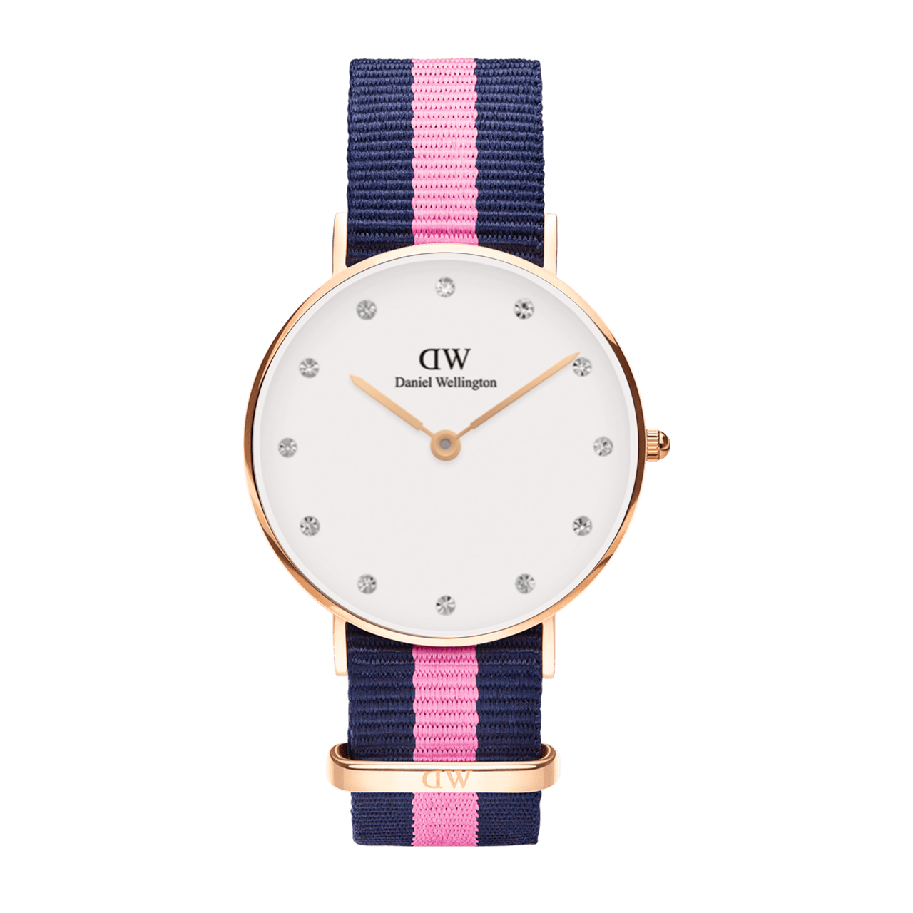 ساعت دنیل ولینگتون مدل CLASSY WINCHESTER - رزگلد سایز 34 (زنانه)